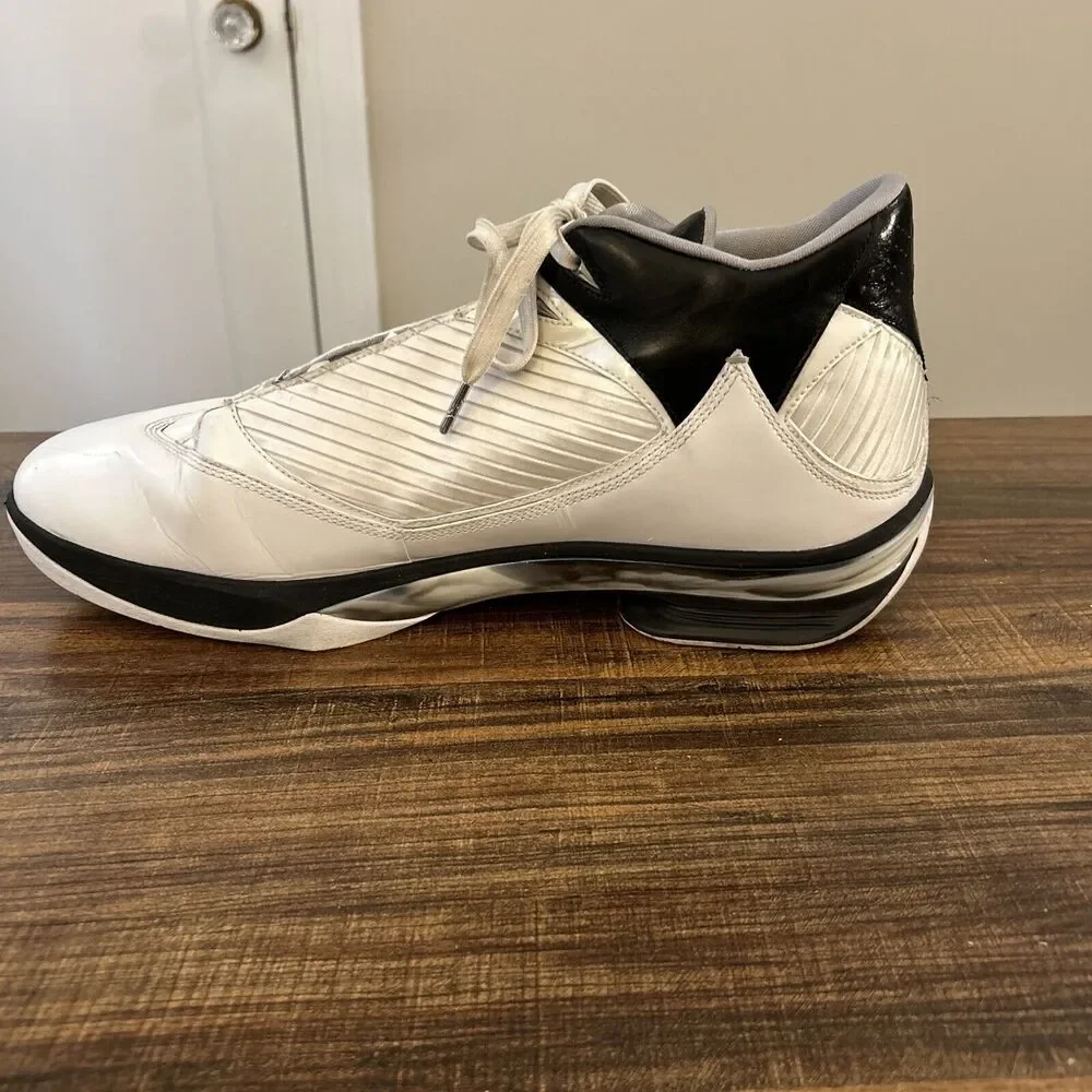Jordan 2009 White Metallic Silver Men’s‎ Sneakers Shoes Size 17